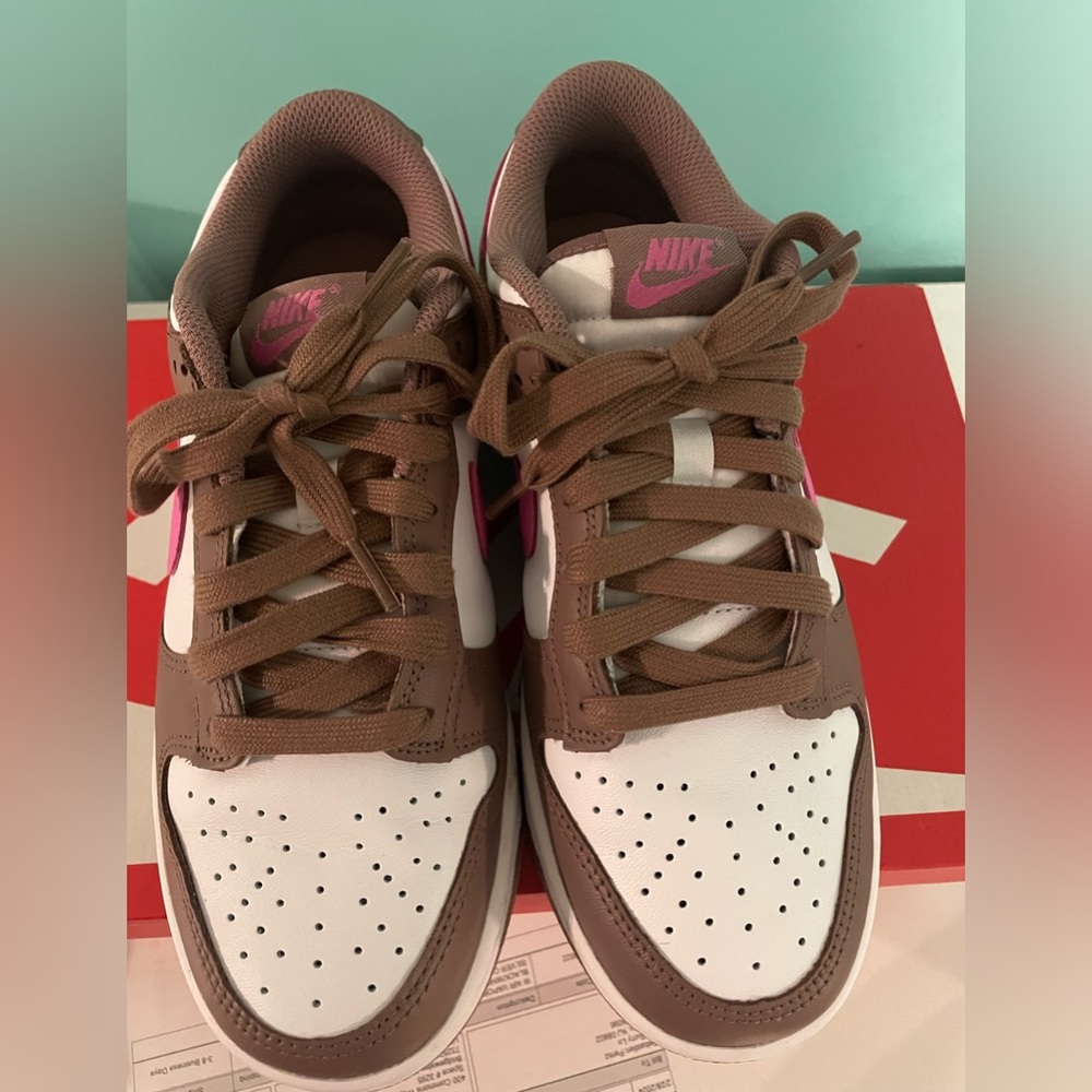 Brand new Nike Dunk Low
Smokey Mauve (Women's)